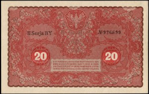 Poland. 1919 20 Marek II Serja BY