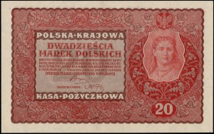 Poland. 1919 20 Marek II Serja CK