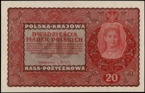 Poland. 1919 20 Marek II Serja DE