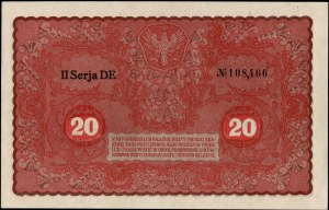 Poland. 1919 20 Marek II Serja DE