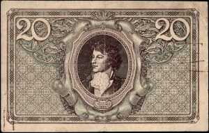 Poland. 1919 20 Marek Prefix J