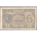 Poland. 1919 5 Zlotych II EM. D