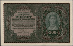 Poland. 1919 500 Marek II Serja L