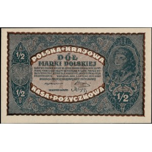 Poland. 1920 1/2 Marki
