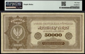 Poland. 1922 50000 Marek General B