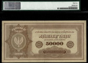 Poland. 1922 50000 Marek Prefix A
