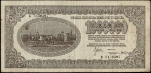 Poland. 1923 1 mln Marek Prefix D 7 cyfr