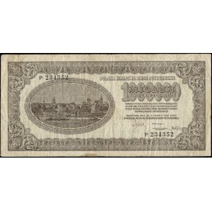 Poland. 1923 1 mln Marek Prefix P 6 cyfr