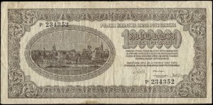 Poland. 1923 1 mln Marek Prefix P 6 cyfr