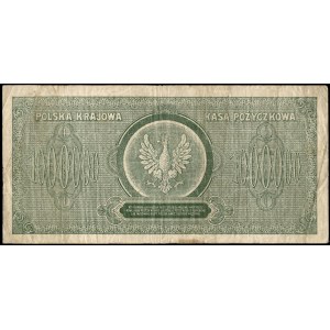 Poland. 1923 1 mln Marek Prefix P 6 cyfr