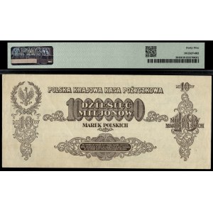 Poland. 1923 10 Mln Marek Prefix AB