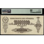 Poland. 1923 10 Mln Marek Prefix AB