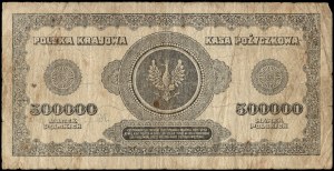 Poland. 1923 500000 Marek Prefix AI