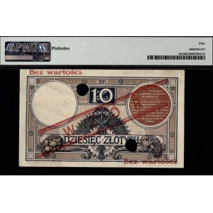 Poland. 1924 10 Zlotych II EM. A WZOR Specimen