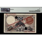 Poland. 1924 10 Zlotych II EM. A WZOR Specimen