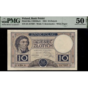 Poland. 1924 10 Zlotych II EM A
