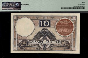 Poland. 1924 10 Zlotych II EM A