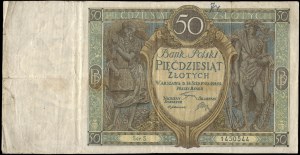 Poland. 1925 50 Zlotych Prefix S