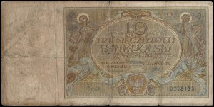 Poland. 1926 10 Zlotych Prefix CA