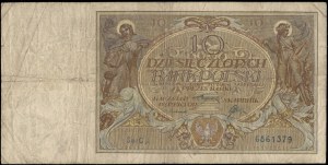 Poland. 1926 10 Zlotych Prefix CJ