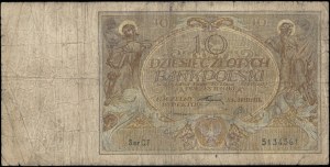Poland. 1926 10 Zlotych Prefix CT Scarce