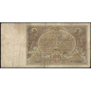 Poland. 1926 10 Zlotych Prefix CY