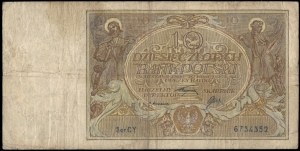 Poland. 1926 10 Zlotych Prefix CY