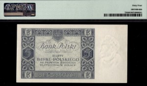 Poland. 1930 5 Zlotych Prefix BB
