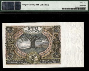 Poland. 1934 100 Zlotych Prefix BF