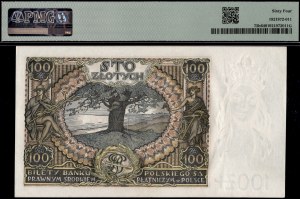 Poland. 1934 100 Zlotych Prefix BM +X+
