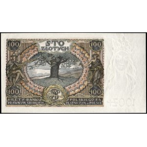Poland. 1934 100 Zlotych Prefix CM