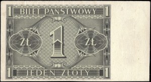 Poland. 1938 1 Zloty Prefix IB