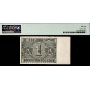 Poland. 1938 1 Zloty Prefix ID