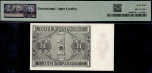 Poland. 1938 1 Zloty Prefix IL