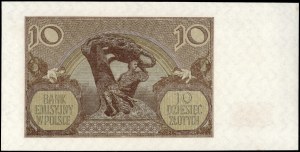 Poland. 1940 10 Zlotych Prefix H