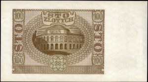 Poland. 1940 100 Zlotych Prefix E