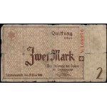 Poland. 1940 2 Marki Getto Lodz