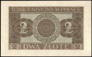Poland. 1940 2 Zlote Prefix B