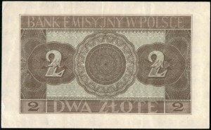 Poland. 1940 2 Zlote Prefix C Single Letter Scarce