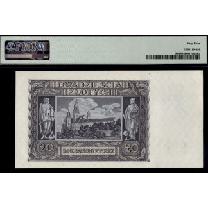 Poland. 1940 20 Zlotych Prefix L