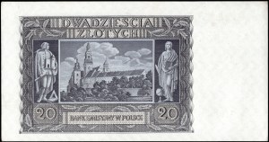 Poland. 1940 20 Zlotych Prefix L