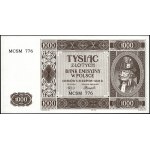 Poland. 1941 1000 Zlotych