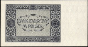 Poland. 1941 5 Zlotych Prefix AC