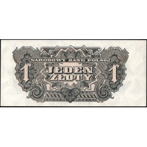 Poland. 1944 1 Zloty Prefix EO -owym