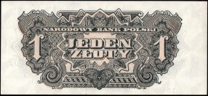 Poland. 1944 1 Zloty Prefix EO -owym