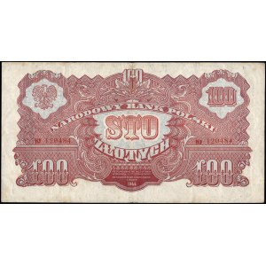 Poland. 1944 100 Zlotych Prefix HY -owe