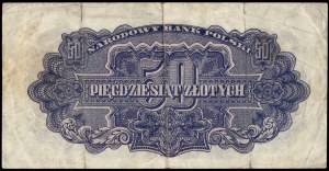 Poland. 1944 50 Zlotych Prefix AH -owym