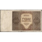 Poland. 1945 1000 Zlotych Prefix A
