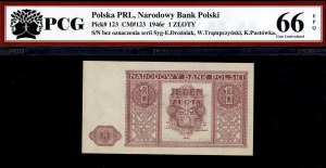 Poland. 1946 1 Zloty