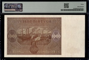 Poland. 1946 1000 Zlotych Prefix M